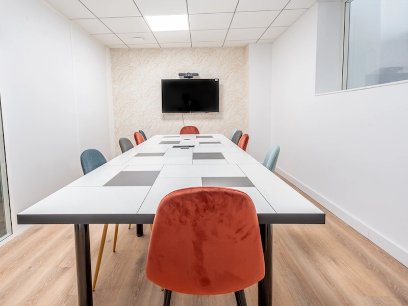 Salle de réunion chez Focus La Corderie