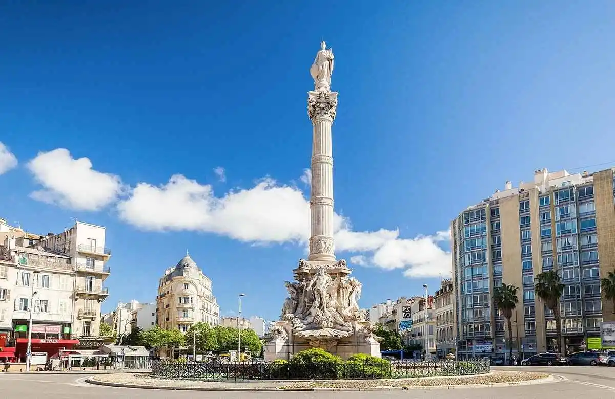 Place Castellane à Marseille